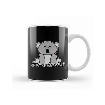 Baskı Dükkanı Koala I Love Koalas Kupa