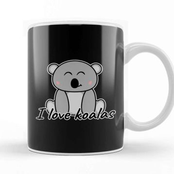 Baskı Dükkanı Koala I Love Koalas Kupa