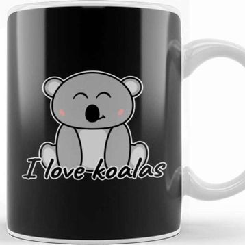 Baskı Dükkanı Koala I Love Koalas Kupa