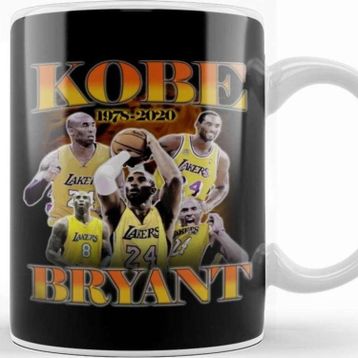 Baskı Dükkanı Kobe Bryant Bootleg Kupa