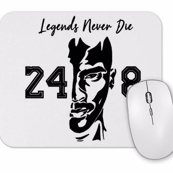 Baskı Dükkanı Kobe Bryant Legend Never Die Mouse Pad