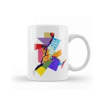 Baskı Dükkanı Kobe Bryant Young Pop Art Kupa