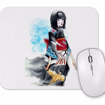 Baskı Dükkanı Kokeshi Mouse Pad