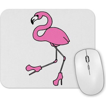 Baskı Dükkanı Komik Flamingo Mouse Pad