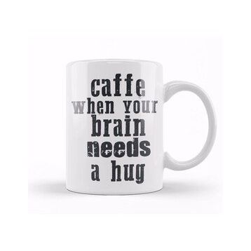 Baskı Dükkanı Komik Söz Caffe When Your Kupa