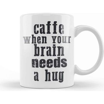 Baskı Dükkanı Komik Söz Caffe When Your Kupa