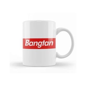 Baskı Dükkanı Kpop Bangtang Box Logo 01 Kupa