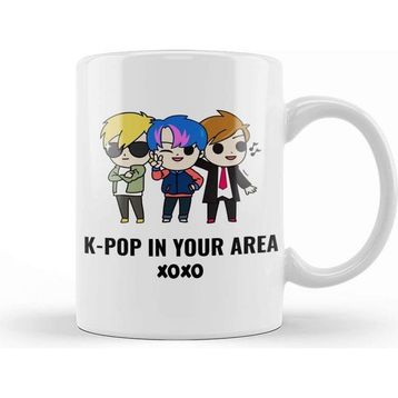 Baskı Dükkanı Kpop Exo Porselen Kupa