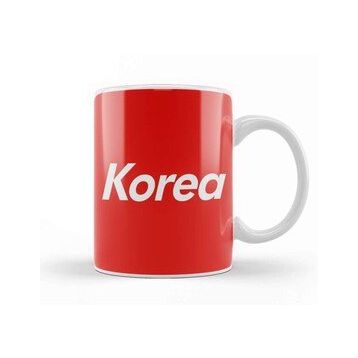 Baskı Dükkanı Kpop Korea Box Logo Kupa