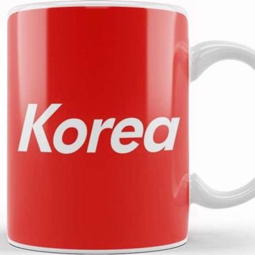 Baskı Dükkanı Kpop Korea Box Logo Kupa