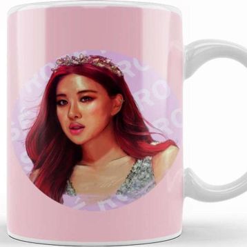 Baskı Dükkanı Kpop Rose Black Oh Pink Kupa