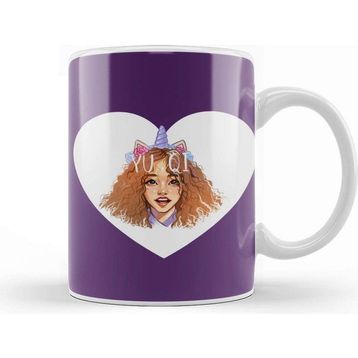 Baskı Dükkanı Kpop Yuqi Kupa