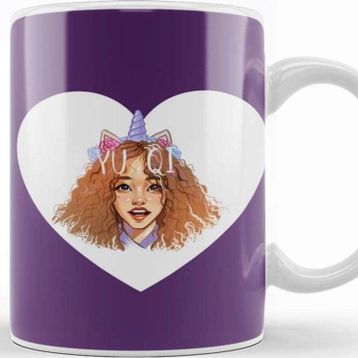 Baskı Dükkanı Kpop Yuqi Kupa