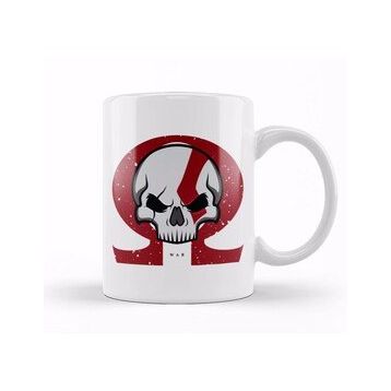 Baskı Dükkanı Kratos Skull Kupa