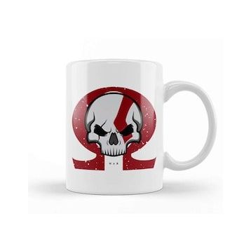 Baskı Dükkanı Kratos Skull Kupa