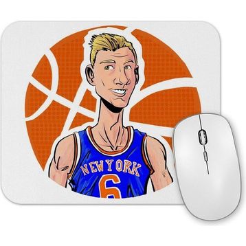 Baskı Dükkanı Kristaps Porzingis Mouse Pad