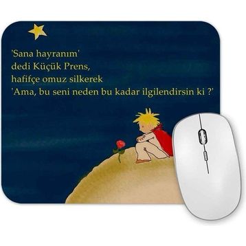 Baskı Dükkanı Küçük Prens 2 Mouse Pad