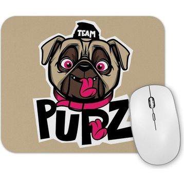 Baskı Dükkanı Kukla Köpek Pug Mouse Pad