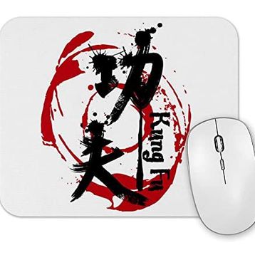 Baskı Dükkanı Kung Fu Chinese Kung Fu Mouse Pad