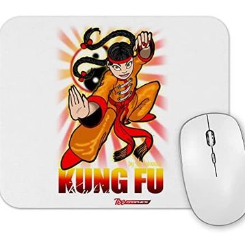 Baskı Dükkanı Kung Fu Kutie Mouse Pad