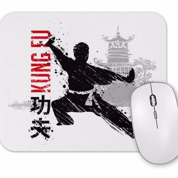 Baskı Dükkanı Kung Fu Mouse Pad