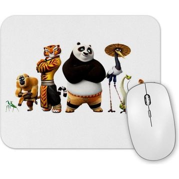 Baskı Dükkanı Kung Fu Panda Mouse Pad
