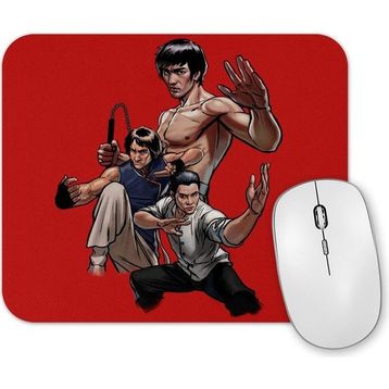 Baskı Dükkanı Kung Fu Trio Mouse Pad