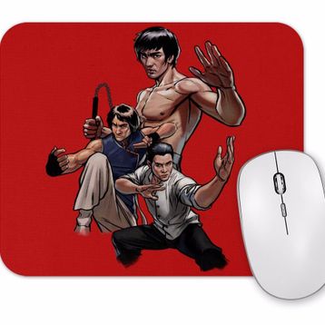 Baskı Dükkanı Kung Fu Trio Mouse Pad