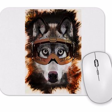 Baskı Dükkanı Kurt Köpek Pug Mouse Pad