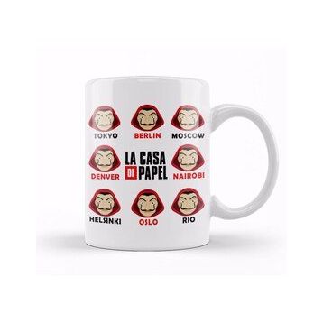 Baskı Dükkanı La Casa De Papel 01 Kupa