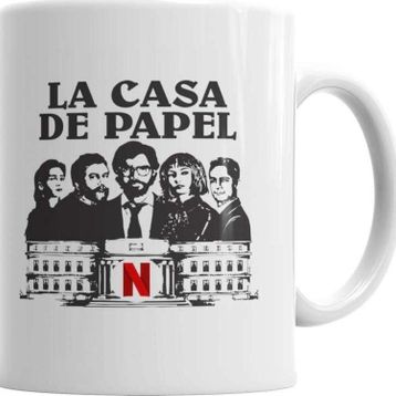 Baskı Dükkanı La Casa De Papel 05 Kupa