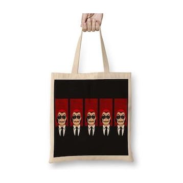 Baskı Dükkanı La Casa De Papel Reservoir Bellaciao 02 Bez Çanta