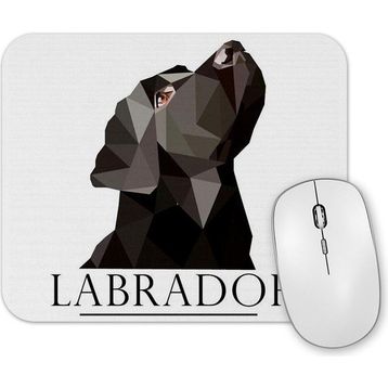 Baskı Dükkanı Labrador Black Pug Köpek Mouse Pad