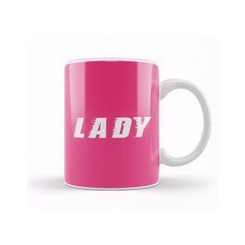 Baskı Dükkanı Lady Slogan Kupa