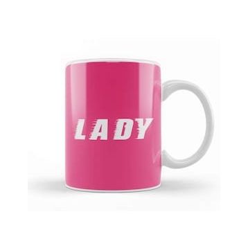 Baskı Dükkanı Lady Slogan Kupa