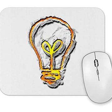 Baskı Dükkanı Lamba Ampül Mouse Pad