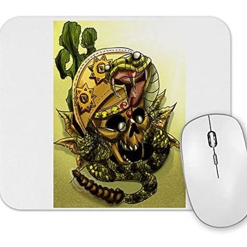 Baskı Dükkanı Lampiao Skull Mouse Pad