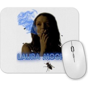 Baskı Dükkanı Laura Moon Mouse Pad