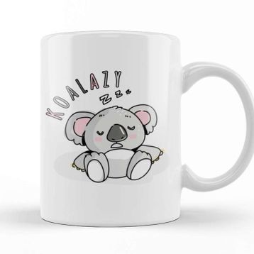 Baskı Dükkanı Lazy Koala Kupa