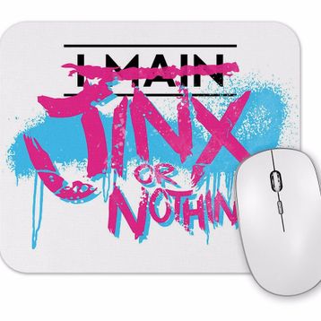 Baskı Dükkanı League of Legend Jinx Or Nothing Mouse Pad