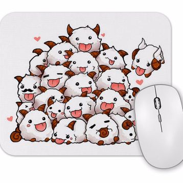 Baskı Dükkanı League of Legends Cute Poro Mouse Pad