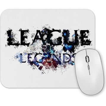 Baskı Dükkanı League of Legends Eat Sleep League Repeat Funny Gifts Mouse Pad