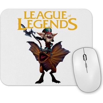 Baskı Dükkanı League of Legends Eat Sleep League Repeat Funny Gifts Mouse Pad