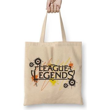 Baskı Dükkanı League Of Legends Lol Bez Kadın Günlük Çanta