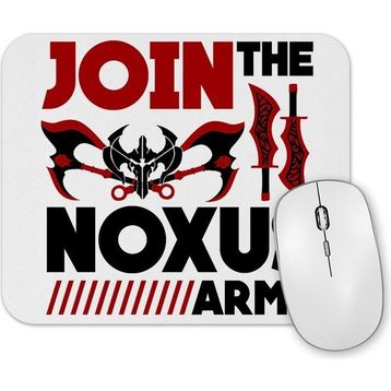 Baskı Dükkanı League of Legends Noxus Army Mouse Pad