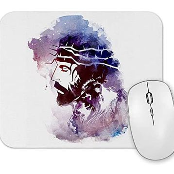 Baskı Dükkanı Leao Jesus Mouse Pad