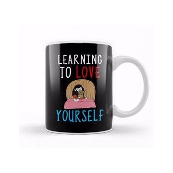 Baskı Dükkanı Learning to Love Yourself Self Confidence Kupa