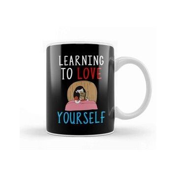 Baskı Dükkanı Learning to Love Yourself Self Confidence Kupa