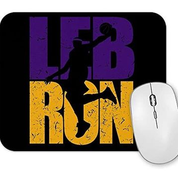 Baskı Dükkanı Lebron James Lakers Colors Mouse Pad
