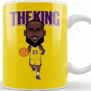 Baskı Dükkanı Lebron James The Kingv Kupa
